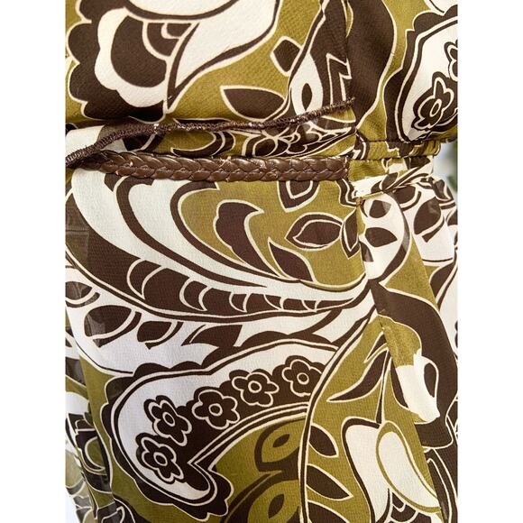 Vintage Rabbit Rabbit Rabbit Design Halter Above Knee Dress Women's 10 Medium - Picture 6 of 10